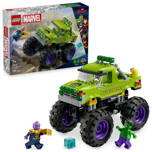 Rakuten - レゴ(LEGO) マーベル ハルク・トラック vs. サノス おもちゃ 玩具 誕生日 プレゼント ブロック 男の子 女の子 子供 7歳 8歳 9歳 小学生 マーベル グッズ フィギュア 76312