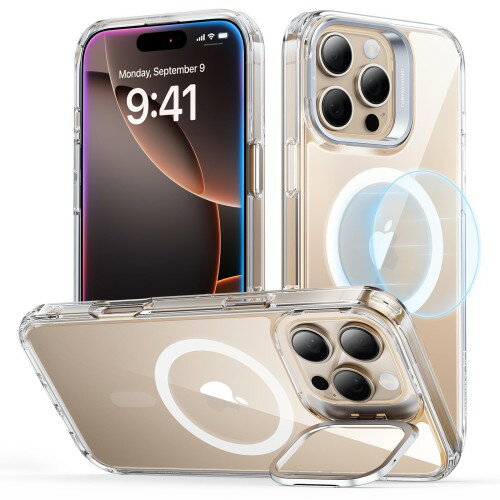 ǥޥ꡼ESR iPhone 16 Pro  Magsafeб ƷMILʤݸ Ѳ Ѿ׷ 쥹 ...