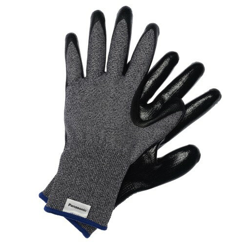 パナソニック タングステン耐切創手袋 (手のひらゴムコートあり) LLサイズ 白熱電球のフィラメント技術から生まれた手袋 耐切創性 (レベルF) 洗濯OK WK...