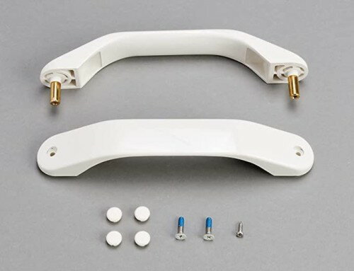 ナショナル用 National用 松下電工 パナソニック用 浴室 ユニットバス 2枚折り戸 ドア 把手 取っ手後継品の発送 ビスピッチ196mm用