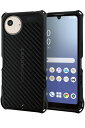 エレコム AQUOS wish4 (SH-52E / SHG13) ケース カバー 耐衝撃 衝撃吸収 ZEROSHOCK 4つ角ダンパー ハイブリッド TPU ハニカム構造 グリップテクスチャー ストラップホール付き カメラ保護 エアークッション ブラック PMWS241ZEROGBK