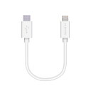 エレコム Type-C to Lightningケーブル ライトニング iPhone 充電ケーブル スタンダード iPhone 13 / 12 / SE (第2世代) 対応 Apple認証品 0.1m (10cm) ホワイト MPA-CL01WH