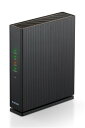 エレコム WiFiルーター 無線LAN WiFi6 1201+300Mbps AX1500 IPv6(IPoE)対応 有線Giga WRC-X1500GS2-B