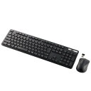 エレコム ワイヤレスキーボード マウスセット TK-FDM110MKB...(2)