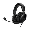 ハイパーエックス(HyperX) HyperX Cloud III ゲーミングヘッドセット DTS Headphone:X空間オーディオ 53mmドライバー搭載 Cloud IIの 快適性 ブラック PC、PS5、PS4、Xboxシリーズ、Nintendo Switch、モバイル727A8AA