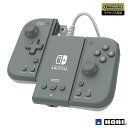 任天堂ライセンス商品グリップコントローラー Fit アタッチメントセット for Nintendo Switch™ / PC チャコールグレイNintendo Switch対応