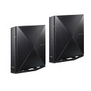 NEC Aterm 無線LAN メッシュWiFi Wi-Fi 6E ルーター 11ax PA-WX5400T6/MS ペアリング済み・すぐ使えるトライバンド 計...