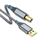 プリンター ケーブル 2M USB 2.0 ケーブル USB2.0規格...(2)