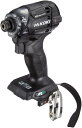 HiKOKI(ハイコーキ) 36Vインパクトドライバ WH36DC(NNB) ストロングブラック 小型軽量化 ビット振れ軽減 トリガーフィーリング向上 蓄電池・充電器・ケース別売り