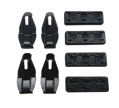 Terzo テルッツォ (by PIAA) ルーフキャリア ベースキャリア ホルダー 4個入 ブラック 日産 セレナ C26..