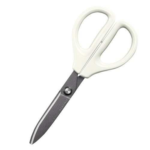 コクヨ はさみ ハサミ サクサ フッ素・グルーレス刃 ホワイト HSM-PFA100W
