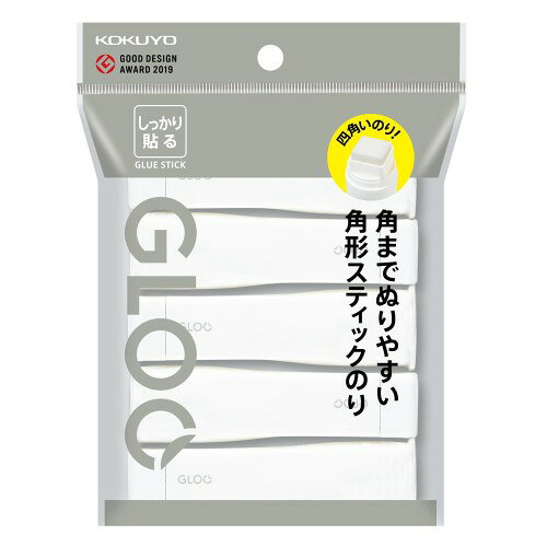 Paste - コクヨ(KOKUYO) スティックのり GLOO しっかり貼る Sサイズ 5個 タ-G301-5P