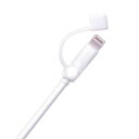 エレコム(ELECOM) ライトニングケーブル アクセサリー 端子の汚れを防ぎホコリから守る ホワイト P-APLTCWH