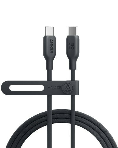 Anker 543 エコフレンドリー USB-C USB-C ケーブル 植物由来素材 240W 急速充電 iPhone 16 / 15 MacBoo..