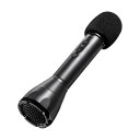 サンワダイレクト 拡声器 マイク 小型 スピーカー&マイク一体型 Bluetooth対応 8W 軽量220g ストラップ付 充電式 400-SP098