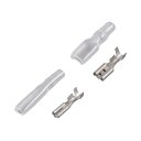 エーモン(amon) 平型端子 メスセット スピーカー用 110・187型 AV(S)0.5~1.25sq 各8個入 3314