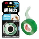 3M 両面テープ 超強力 透明 素材用 幅19mm 長さ1.5m スコッチ KTD-19 小巻