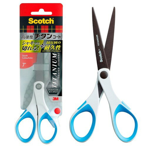 チタンコート加工 3M スコッチ はさみ チタンコートシザーズ プロ仕様 刃渡り70mm 1457