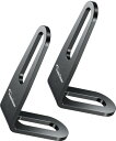 Kaedear(カエディア) L型 バイク用 ステー 金具 KDR-YX3(オフセット) 2個入り