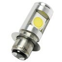 PHOENIX LED ヘッドライト バルブ ph7 P15d 25-1 ショートバルブ 6000k 1600lm ホワイト バイク 用 交流 直流 兼用 無極性設計 T19L Hi/Lo 12w 12~80V 汎用 小さい 7380