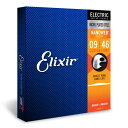 ELIXIR(エリクサー) Elixirエレキギター弦 NANOWEB Custom Light .009-.046 #12027 国内正規品