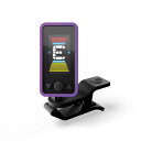 D'Addario ダダリオ クリップチューナー クロマチックタイプ Eclipse Tuner フルカラーディスプレイ Purple PW-CT-17PR 国内正規品 パープル