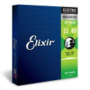 ELIXIR(エリクサー) Elixirエレキギター弦 OPTIWEB Medium .011-.049 #19102 国内正規品