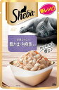 シーバ (Sheba) キャットフード リッチ ごちそうフレーク 贅沢お魚ミックス 蟹かま・白身魚入り 35g×12個 (まとめ買い)
