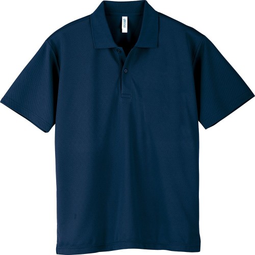 Polo Shirt - [グリマー] 半袖 4.4オンス ドライ ポロシャツ [UV カット] 00302-ADP ネイビー M (日本サイズM相当)