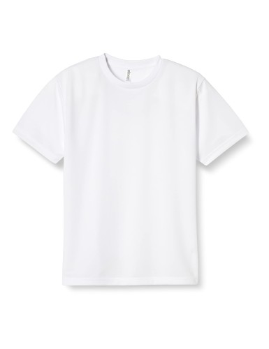 [グリマー] 半袖 4.4oz ドライ Tシャツ [UV カット] ホワイト 6L