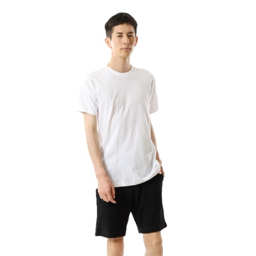 [ヘインズ] Tシャツ(3枚組) 綿100% 上質コットン ゴールドパック 丸首 半袖 3P ゴールドラベル クルーネックTシャツ HM2155G メンズ ホワイト L