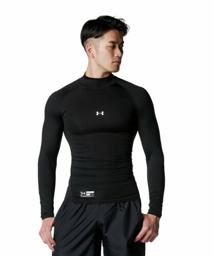 [ޡ] UA HG ARMOUR COMP LS MOCK PK Mens  001  XL (ܥXL)