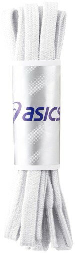 [アシックス] シューレース フラットシューレース*細タイプa ホワイト 100