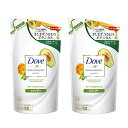 Dove(ダヴ) まとめ買い ボタニカルセレクション ダメージプロテクション シャンプー つめかえ2個 詰替え用 350g×2