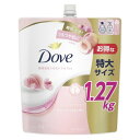 大容量Dove(ダヴ)ボディソープ ピーチスイートピー (ボディウォッシュ) 詰替え用 大容量 1270g