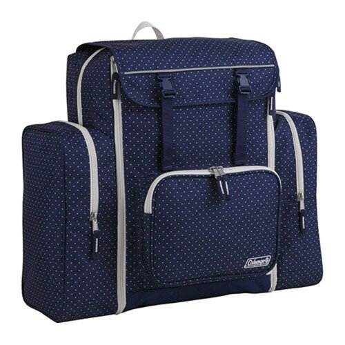 [コールマン] リュック トレックパック (ネイビードット)