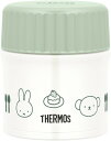 サーモス 真空断熱スープジャー 300ml ミッフィー ライトグリーン JBU-302B LTG