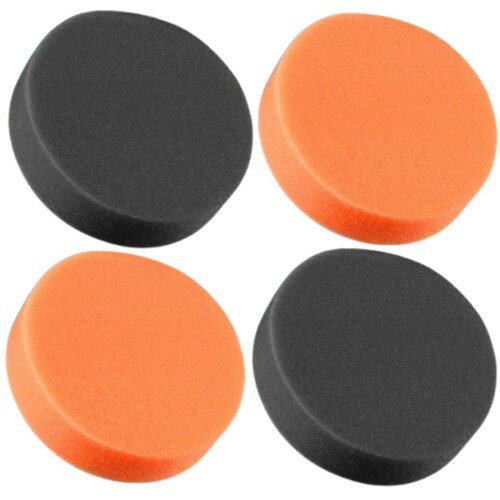 La Kissa ポリッシャー バフ スポンジ 125mm 研磨 極細～超微粒子用 細目 中目 ポリッシャー 車磨き用 ..