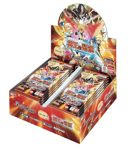 Rakuten - バンダイ(BANDAI) バトルスピリッツ 契約編:真 第4章 神王の帰還 ブースターパックBS71(BOX)18パック入り 対象年齢：9歳以上