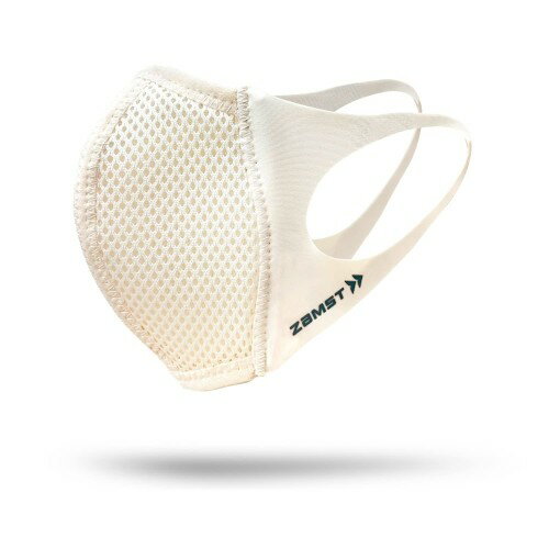[ザムスト] マウスカバー 2枚入りセット スポーツマスク スポーツ用 ランニング 通気性 息がしやすい 花粉カット メンズ ふつうサイズ 389422 アイボリーホワイト