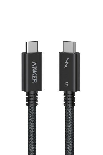 Anker Prime USB-C USB-C ケーブル Thunderbolt 5 (240W, 80Gbps) 1.0m 240W出力 8K対応 最大80Gbps 高速データ転送 iPhone 16 / 15 MacBook Air Pro iPad Pro/Air 他対応