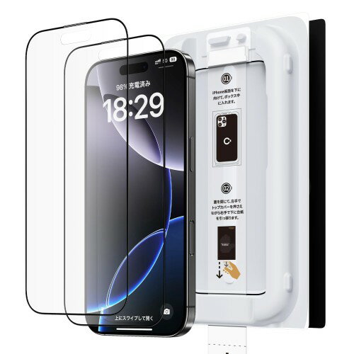 �֥Х��Box��NIMASO ��������쥢 iPhone 16 Pro Max ���� ���饹�ե���� ���濫�� Ķ��ñŽ���դ� �����ɻ� ���饵�� �������饹 ...