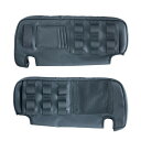 セイワ(SEIWA) 車種専用用品 スズキ ジムニーシエラノマド (JB64/JB74/JC74)専用 サンバイザー ポケット 左右 2個セット IMP228 多機能 収納 カード 駐車券 サングラス ケーブル スマホ ペン パンチングレザー調 ブラック 5ドア JIMNY NOMADE にも対応