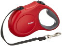 ペティオ (Petio) リールリードロード レッド 中型犬用 M サイズ