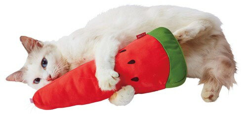 ペティオ (Petio) 猫用おもちゃ ひんやりけりぐるみHNY スイカ