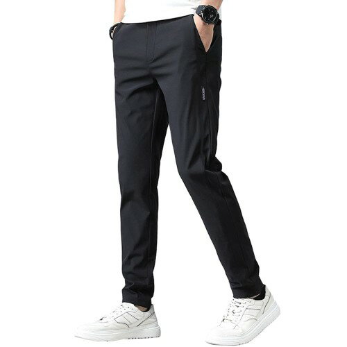 接触冷感 ズボン メンズ パンツ 夏 ジョガーパンツ 軽量 ストレッチ スウェットパンツ 涼しい 速乾 ボトムス 涼感 レギパン メンズ 薄手 イージー エアパン 部屋着 ゴルフ 夏服 アイスシルクパンツ