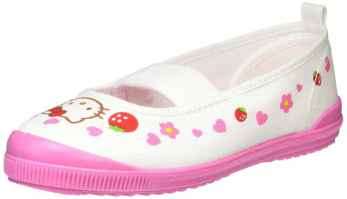 Character Wear - [アサヒ] 上履き キャラクター ハローキティ S02 ガールズ ピンク 19.0 cm 2E
