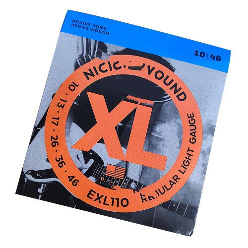 乐天商城 - エレキギター弦 6本 EXL110 1046 楽器アクセサリー エレキギター弦 ギター弦 エレキギターの音質を要求するギタリスト向け