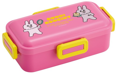 Rakuten - スケーター(Skater) 弁当箱 530ml 1段 女性 日本製 汁漏れしにくい4点ロック ランチボックス 食洗機対応 レンジ対応 バニーコンビニ PFLB6AG-A