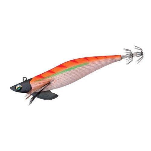 乐天商城 - ダイワ(DAIWA) エギ ティップラン エメラルダスボート2 3号 25g 夜光-ブラックヘッド/オレンジ杉